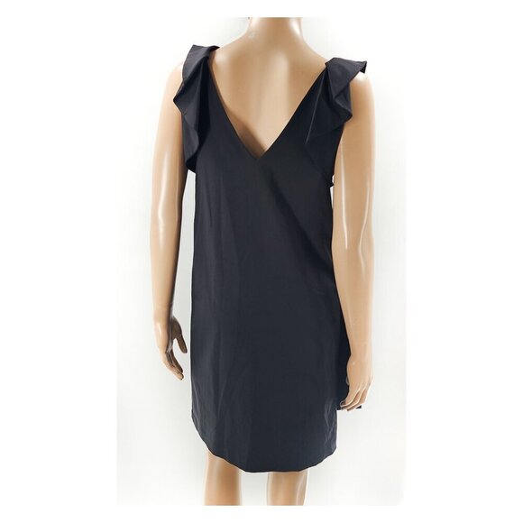 DIANE VON FURSTENBERG Finn Draped Shift Mini Dress - Picture 4 of 9